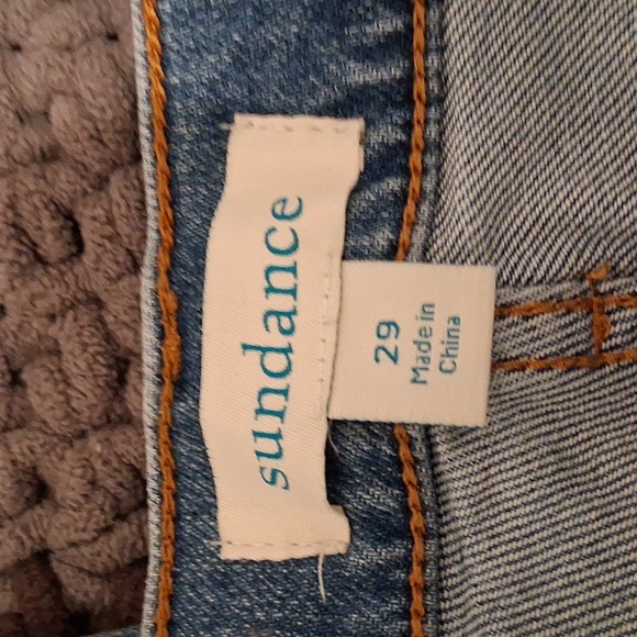 Sundance Light Blue Jeans with Floral Patchwork - Picture 5 of 10